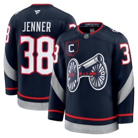 Columbus Blue Jackets Trikot Fanatics Premium NHL Stadium Series Boone Jenner 2024-25 Navy - Herren